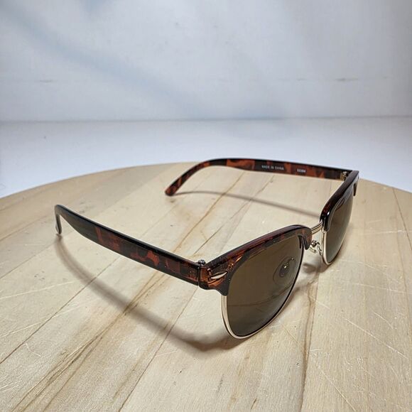 A.J. Morgan 53394 Soho Rectangular Sunglasses Brown Tortoise Unisex No Case - Picture 6 of 10